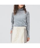 【ビームス ウイメン/BEAMS】のベロア チュール ハイネック トップス 人気、トレンドファッション・服の通販 founy(ファニー) ファッション Fashion レディースファッション Fashion for Women トップス・カットソー Cut & Sew Tops ベロアトップス Velour Tops / Velvet-Look Items おすすめ Recommended / Our Picks インナー Innerwear チュール Tulip, Tulip Motif ハイネック High Neck, Mock Neck ビジュー Bijou, Jewel-like Accent ベロア Velour, Soft Velvet エレガント 上品 Elegant 無地 Plain, Solid Color thumbnail BLUE|ID: prp329100004786383 ipo3291000000034884724