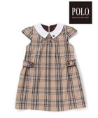 【ベベ オンライン ストア/BEBE ONLINE STORE / KIDS】の【POLO BCS(ポロ・ビーシーエス)*SLAP SLIPコラボ】【お揃い】襟付きスモッキング腰タブチェックジャンパースカート(80~130cm) 人気、トレンドファッション・服の通販 founy(ファニー) ファッション Fashion キッズファッション Fashion for Kids インナー Innerwear 秋 Autumn コラボ Collaboration, Collab スモッキング Smocking, Gathered Stitching チェック Check, Plaid, Tartan フレンチ French, French Style フロント Front, Front Design 羽織 Haori, Light Jacket A/W・秋冬 Autumn/Winter エレガント 上品 Elegant 2025年 2025 2025-2026秋冬・A/W Autumn/Winter 2025–26 AW25–26 thumbnail ベージュ系|ID: prp329100004786385 ipo3291000000034961525