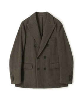 【トゥモローランド/TOMORROWLAND / MEN】のウールアクリルナイロンストライプ ダブルブレステッド6Bジャケット 人気、トレンドファッション・服の通販 founy(ファニー) ファッション Fashion メンズファッション Fashion for Men アクリル Acrylic Material ショルダー Shoulder, Shoulder Strap ジャケット Jacket, Outerwear セットアップ Set-Up, Coordinated Outfit フロント Front, Front Design |ID:prp329100004786391