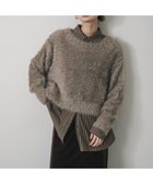 【センスオブプレイス/SENSE OF PLACE by URBAN RESEARCH】のミックスシャギーセーター 人気、トレンドファッション・服の通販 founy(ファニー) ファッション Fashion レディースファッション Fashion for Women 2025年 2025 2025-2026秋冬・A/W Autumn/Winter 2025–26 AW25–26 冬 Winter / This Winter コンパクト Compact, Small Size デコルテ Décolleté, Neckline ミックス Mix, Mixed Style A/W・秋冬 Autumn/Winter thumbnail ベージュ|ID: prp329100004786414 ipo3291000000035189321