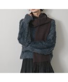 【センスオブプレイス/SENSE OF PLACE by URBAN RESEARCH】のミックスシャギーセーター 人気、トレンドファッション・服の通販 founy(ファニー) ファッション Fashion レディースファッション Fashion for Women 2025年 2025 2025-2026秋冬・A/W Autumn/Winter 2025–26 AW25–26 冬 Winter / This Winter コンパクト Compact, Small Size デコルテ Décolleté, Neckline ミックス Mix, Mixed Style A/W・秋冬 Autumn/Winter thumbnail ネイビー|ID: prp329100004786414 ipo3291000000035189325