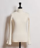 【ノエラ/Noela】のレーススリーブリブニット オフホワイト|ID: prp329100004786421 ipo3291000000034742721