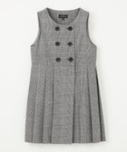 【ユナイテッドアローズ/UNITED ARROWS / KIDS】のT/W グレンチェック ジャンパースカート 人気、トレンドファッション・服の通販 founy(ファニー) ファッション Fashion キッズファッション Fashion for Kids おすすめ Recommended / Our Picks インナー Innerwear オケージョン Occasion Wear セットアップ Set-Up, Coordinated Outfit セレモニー Ceremony チェック Check, Plaid, Tartan フォーマル Formal, Dressy フロント Front, Front Design プリーツ Pleats, Pleated ボレロ Bolero, Short Cardigan エレガント 上品 Elegant 入学式 Entrance Ceremony 卒業式 Graduation Ceremony thumbnail MD.GRAY|ID: prp329100004786426 ipo3291000000035118054