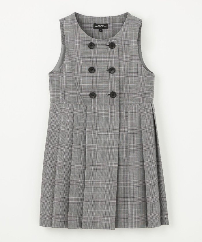 【ユナイテッドアローズ/UNITED ARROWS / KIDS】のT/W グレンチェック ジャンパースカート インテリア・キッズ・メンズ・レディースファッション・服の通販 founy(ファニー) https://founy.com/ ファッション Fashion キッズファッション Fashion for Kids おすすめ Recommended / Our Picks インナー Innerwear オケージョン Occasion Wear セットアップ Set-Up, Coordinated Outfit セレモニー Ceremony チェック Check, Plaid, Tartan フォーマル Formal, Dressy フロント Front, Front Design プリーツ Pleats, Pleated ボレロ Bolero, Short Cardigan エレガント 上品 Elegant 入学式 Entrance Ceremony 卒業式 Graduation Ceremony |ID: prp329100004786426 ipo3291000000035166847