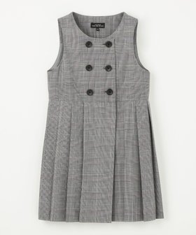 【ユナイテッドアローズ/UNITED ARROWS / KIDS】のT/W グレンチェック ジャンパースカート 人気、トレンドファッション・服の通販 founy(ファニー) ファッション Fashion キッズファッション Fashion for Kids おすすめ Recommended / Our Picks インナー Innerwear オケージョン Occasion Wear セットアップ Set-Up, Coordinated Outfit セレモニー Ceremony チェック Check, Plaid, Tartan フォーマル Formal, Dressy フロント Front, Front Design プリーツ Pleats, Pleated ボレロ Bolero, Short Cardigan エレガント 上品 Elegant 入学式 Entrance Ceremony 卒業式 Graduation Ceremony |ID:prp329100004786426