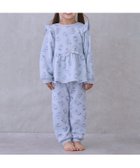 【ナルミヤ オンライン/NARUMIYA ONELINE / KIDS】のGIRLSキルティングパジャマ 人気、トレンドファッション・服の通販 founy(ファニー) ファッション Fashion キッズファッション Fashion for Kids キルティング Quilted, Quilting パジャマ Pajamas, Sleepwear フリル Frill, Ruffle ポケット Pocket, Pocket Detail リボン Ribbon, Bow thumbnail サックス|ID: prp329100004786438 ipo3291000000034900383
