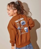 【デビロック/devirock / KIDS】のデビラボ プリント 裏起毛 BIGシルエットトレーナー トレーナー トップス 25AW 019-バーガー-キャロット|ID: prp329100004786463 ipo3291000000034773746