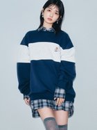 【リリーブラウン/Lily Brown】のLily Bearリボンスウェット 人気、トレンドファッション・服の通販 founy(ファニー) ファッション Fashion レディースファッション Fashion for Women トップス・カットソー Cut & Sew Tops レディースパーカー・カジュアルフーディー Casual Hoodies & Sweatshirts スウェット・クルーネックトップス Sweatshirts & Crewnecks / Relaxed Fit Sweat Tops スウェット / スエット Sweatshirt, Sweatwear スマート Smart, Elegant パイピング Piping, Trim Design モチーフ Motif, Design Theme リボン Ribbon, Bow 人気 Popular, Best Seller 無地 Plain, Solid Color thumbnail NVY[089]|ID: prp329100004786464 ipo3291000000034797983