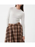 【ミラオーウェン/Mila Owen】のモヘヤ混ラメリブニットプルオーバー 人気、トレンドファッション・服の通販 founy(ファニー) ファッション Fashion レディースファッション Fashion for Women トップス・カットソー Cut & Sew Tops ニット Knit Tops & Sweaters カジュアルプルオーバー・ニットトップス Pullovers & Knit Tops / Casual Pullovers インナー Innerwear シアー Sheer, See-Through シンプル Simple, Minimal スマート Smart, Elegant モックネック Mock Neck, Short Turtleneck リブニット Rib Knit, Ribbed Knit 冬 Winter / This Winter おすすめ Recommended / Our Picks エレガント 上品 Elegant thumbnail WHT[001]|ID: prp329100004786465 ipo3291000000035081779