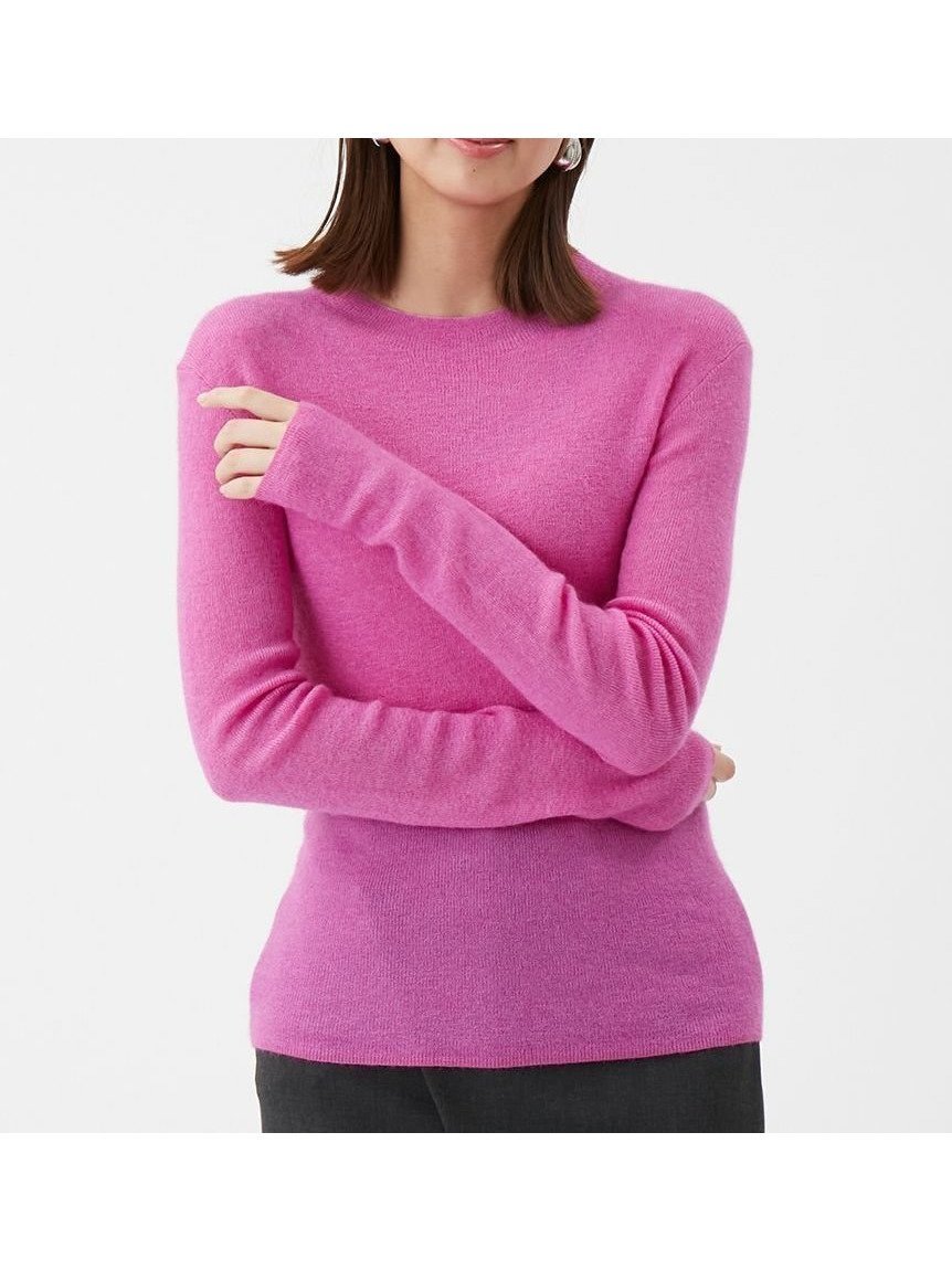 【ミラオーウェン/Mila Owen】のモヘヤ混ラメリブニットプルオーバー インテリア・キッズ・メンズ・レディースファッション・服の通販 founy(ファニー) 　ファッション　Fashion　レディースファッション　Fashion for Women　トップス・カットソー　Cut & Sew Tops　ニット　Knit Tops & Sweaters　カジュアルプルオーバー・ニットトップス　Pullovers & Knit Tops / Casual Pullovers　インナー　Innerwear　シアー　Sheer, See-Through　シンプル　Simple, Minimal　スマート　Smart, Elegant　モックネック　Mock Neck, Short Turtleneck　リブニット　Rib Knit, Ribbed Knit　冬　Winter / This Winter　おすすめ　Recommended / Our Picks　エレガント 上品　Elegant　PNK[066]|ID: prp329100004786465 ipo3291000000035081782