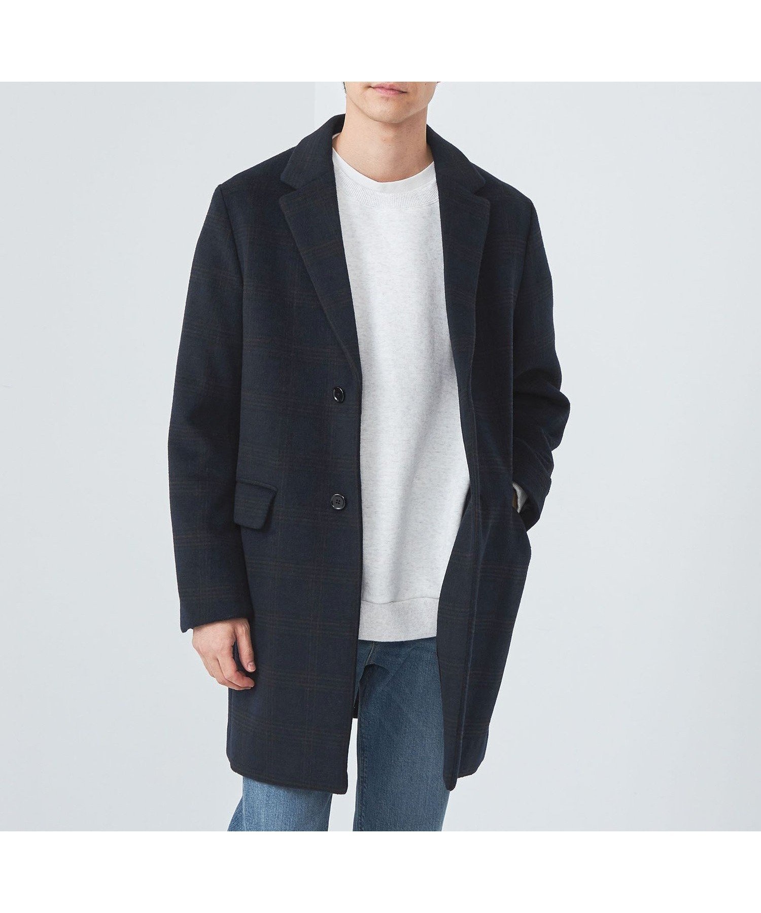 【ユナイテッドアローズ/UNITED ARROWS / MEN】のS100 ビーバー チェスターコート インテリア・キッズ・メンズ・レディースファッション・服の通販 founy(ファニー) ファッション Fashion メンズファッション Fashion for Men インナー Innerwear セットアップ Set-Up, Coordinated Outfit タートル Turtleneck, Turtle Collar ダブル Double, Double-Breasted チェスターコート Chester Coat, Long Coat チェック Check, Plaid, Tartan デニム Denim, Jeans Material 定番 Standard, Basic Item ハイネック High Neck, Mock Neck パターン Pattern, Design Print フェイス Face, Facial Design 無地 Plain, Solid Color アウトレット Outlet / Clearance エレガント 上品 Elegant ビジネス 仕事 通勤 Business / Work / Commuting その他2|ID: prp329100004786473 ipo3291000000034857769