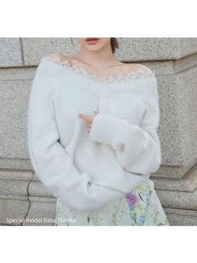 【スナイデル/SNIDEL】 フォックス衿レースプルオーバー人気、トレンドファッション・服の通販 founy(ファニー) ファッション Fashion レディースファッション Fashion for Women トップス・カットソー Cut & Sew Tops カジュアルプルオーバー・ニットトップス Pullovers & Knit Tops / Casual Pullovers エレガント 上品 Elegant ギャザー Gathered, Ruffled シンプル Simple, Minimal ストレート Straight, Straight Cut スマート Smart, Elegant デコルテ Décolleté, Neckline フェミニン Feminine, Girly フォックス Fox, Fox Fur ボトム Bottoms, Lower Wear レース Lace, Lace Fabric おすすめ Recommended / Our Picks |ID:prp329100004786494