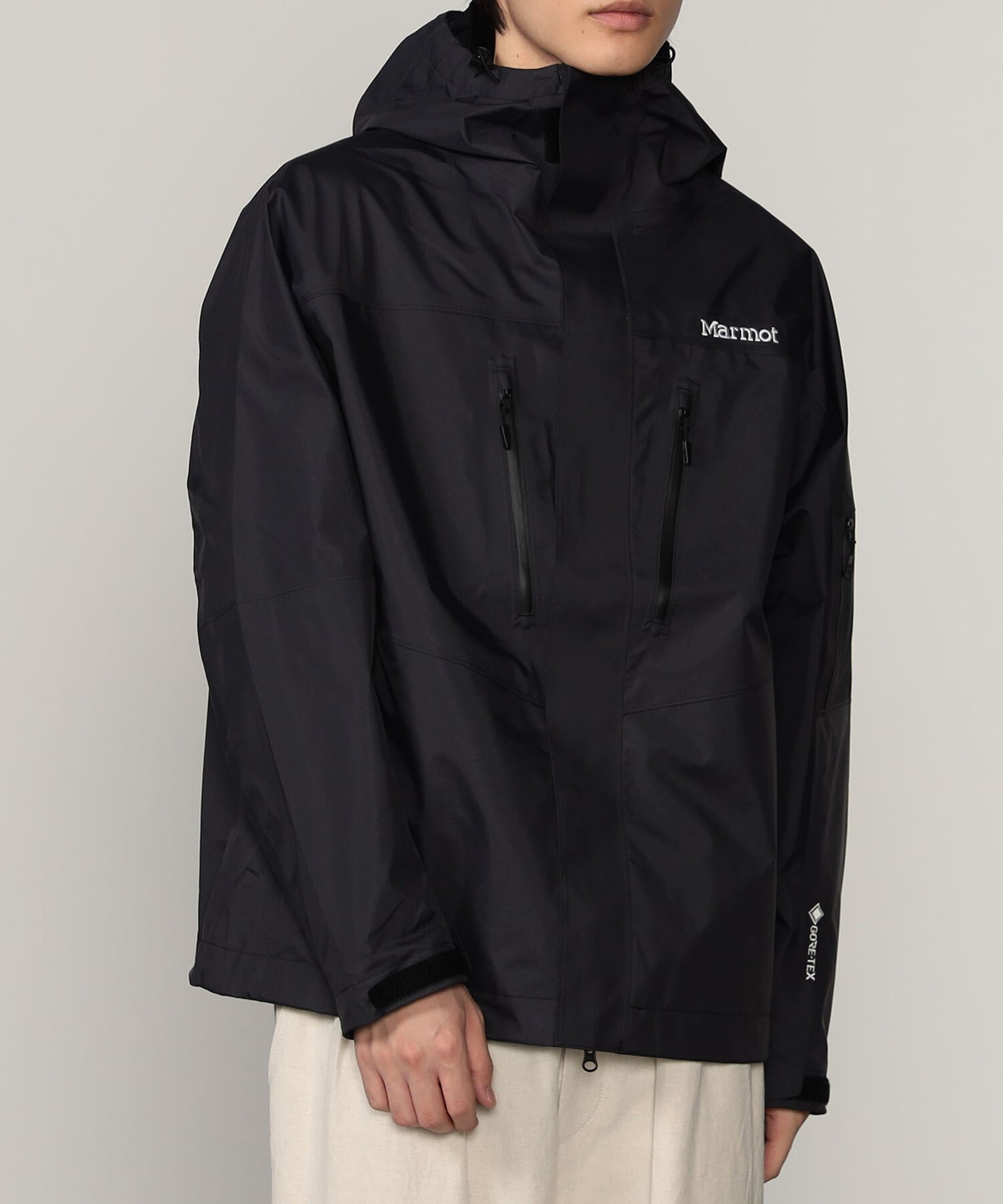 【ビショップ/Bshop / MEN】の別注 GORE-TEX3L シェルジャケット MEN インテリア・キッズ・メンズ・レディースファッション・服の通販 founy(ファニー) 　ファッション　Fashion　メンズファッション　Fashion for Men　アウトドア　Outdoor Clothing　カリフォルニア　California, Cali Style　シンプル　Simple, Minimal　ジャケット　Jacket, Outerwear　ボックス　Boxy, Box Shape　ヴィンテージ　Vintage Style　別注　Limited Edition, Custom Order　BLACK|ID: prp329100004786503 ipo3291000000035186120