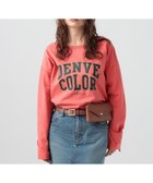 【ベイフロー/BAYFLOW】のヴィンテージ感のある風合い ピグメントロゴロンT 人気、トレンドファッション・服の通販 founy(ファニー) ファッション Fashion レディースファッション Fashion for Women トップス・カットソー Cut & Sew Tops ロングTシャツ・Tシャツ Longline T-Shirts & Tees インナー Innerwear ヴィンテージ Vintage Style シンプル Simple, Minimal デニム Denim, Jeans Material トレンド Trend, Trending Now 定番 Standard, Basic Item 長袖 Long Sleeve, Full Sleeve プリント Print, Printed Pattern 半袖 Short Sleeve, Half Sleeve ラバー Rubber, Rubber Sole おすすめ Recommended / Our Picks thumbnail レッド30|ID: prp329100004786523 ipo3291000000036162232