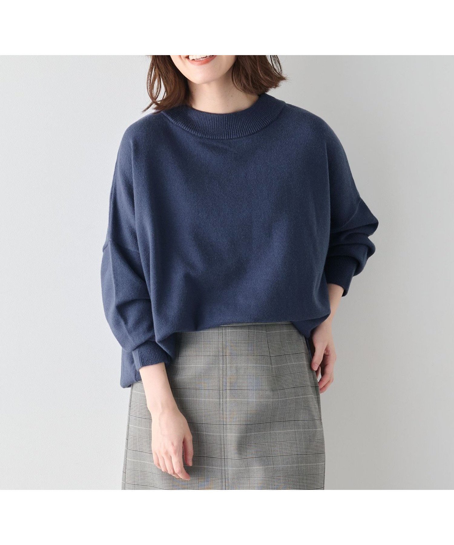 【エニー/ANY】の【洗濯機可/6色展開】ムースタッチボクシーニット インテリア・キッズ・メンズ・レディースファッション・服の通販 founy(ファニー) 　ファッション　Fashion　レディースファッション　Fashion for Women　トップス・カットソー　Cut & Sew Tops　ニット　Knit Tops & Sweaters　アクリル　Acrylic Material　洗える　Machine Washable　カットソー　Cut and Sewn Top　ストレッチ　Stretch, Stretchy Fabric　ベーシック　Basic, Essential　A/W・秋冬　Autumn/Winter　再入荷　Restock / Back in Stock　おすすめ　Recommended / Our Picks　ロイヤル[070]|ID: prp329100004786552 ipo3291000000034743247