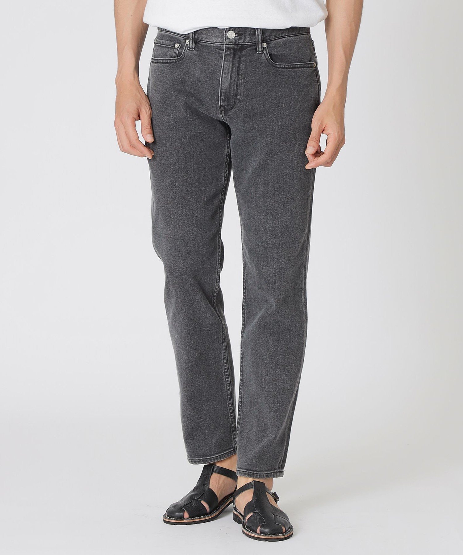 【ポール スチュアート/Paul Stuart / MEN】の5ポケットストレッチデニムパンツ インテリア・キッズ・メンズ・レディースファッション・服の通販 founy(ファニー) 　ファッション　Fashion　メンズファッション　Fashion for Men　ボトムス　Bottoms　デニムパンツ・ジーンズ　Denim Pants　2025年　2025　2025-2026秋冬・A/W　Autumn/Winter 2025–26 AW25–26　スラックス　Slacks, Dress Pants　デニム　Denim, Jeans Material　ドレス　Dress, One-Piece　ポケット　Pocket, Pocket Detail　ヴィンテージ　Vintage Style　A/W・秋冬　Autumn/Winter　グレー系|ID: prp329100004786562 ipo3291000000034743275