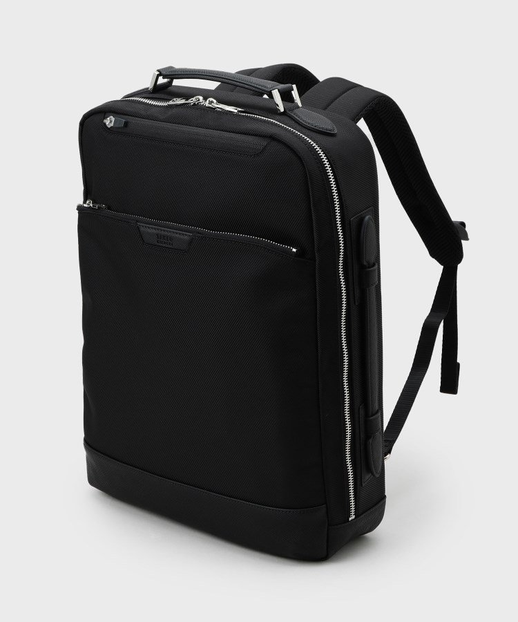 【タケオキクチ/TAKEO KIKUCHI / MEN】の【2WAY】薄マチ ビジネス バックパック インテリア・キッズ・メンズ・レディースファッション・服の通販 founy(ファニー) 　ファッション　Fashion　メンズファッション　Fashion for Men　ショルダー　Shoulder, Shoulder Strap　ジャケット　Jacket, Outerwear　スマート　Smart, Elegant　スーツ　Suit, Formalwear　人気　Popular, Best Seller　ポケット　Pocket, Pocket Detail　メッシュ　Mesh, Net Fabric　リュック　Backpack, Rucksack　ギフト プレゼント　Gift / Present　ビジネス 仕事 通勤　Business / Work / Commuting　ブラック|ID: prp329100004786565 ipo3291000000034743294