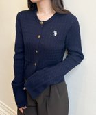 【ラナン/Ranan】のRanan/ U.S.P ゴールド調ボタン刺繍ケーブルカーディガン 人気、トレンドファッション・服の通販 founy(ファニー) ファッション Fashion レディースファッション Fashion for Women トップス・カットソー Cut & Sew Tops カーディガン・羽織り Layered Style Cardigans イタリア Italy 腕時計 Wristwatch カーディガン Cardigan, Knitwear キャップ Cap, Baseball Cap コレクション Collection, Seasonal Line シンプル Simple, Minimal スウェット / スエット Sweatshirt, Sweatwear スラックス Slacks, Dress Pants タイトスカート Pencil Skirt, Tight Skirt デニム Denim, Jeans Material フィット Fit, Slim Fit フェミニン Feminine, Girly ベーシック Basic, Essential ポケット Pocket, Pocket Detail 別注 Limited Edition, Custom Order 羽織 Haori, Light Jacket メンズ Men's, Menswear ワンポイント One Point, Statement Accent おすすめ Recommended / Our Picks エレガント 上品 Elegant ビジネス 仕事 通勤 Business / Work / Commuting 2025年 2025 2025-2026秋冬・A/W Autumn/Winter 2025–26 AW25–26 thumbnail NE|ID: prp329100004786576 ipo3291000000035227215