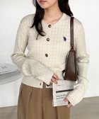 【ラナン/Ranan】のRanan/ U.S.P ゴールド調ボタン刺繍ケーブルカーディガン 人気、トレンドファッション・服の通販 founy(ファニー) ファッション Fashion レディースファッション Fashion for Women トップス・カットソー Cut & Sew Tops カーディガン・羽織り Layered Style Cardigans イタリア Italy 腕時計 Wristwatch カーディガン Cardigan, Knitwear キャップ Cap, Baseball Cap コレクション Collection, Seasonal Line シンプル Simple, Minimal スウェット / スエット Sweatshirt, Sweatwear スラックス Slacks, Dress Pants タイトスカート Pencil Skirt, Tight Skirt デニム Denim, Jeans Material フィット Fit, Slim Fit フェミニン Feminine, Girly ベーシック Basic, Essential ポケット Pocket, Pocket Detail 別注 Limited Edition, Custom Order 羽織 Haori, Light Jacket メンズ Men's, Menswear ワンポイント One Point, Statement Accent おすすめ Recommended / Our Picks エレガント 上品 Elegant ビジネス 仕事 通勤 Business / Work / Commuting 2025年 2025 2025-2026秋冬・A/W Autumn/Winter 2025–26 AW25–26 thumbnail IV|ID: prp329100004786576 ipo3291000000035227220