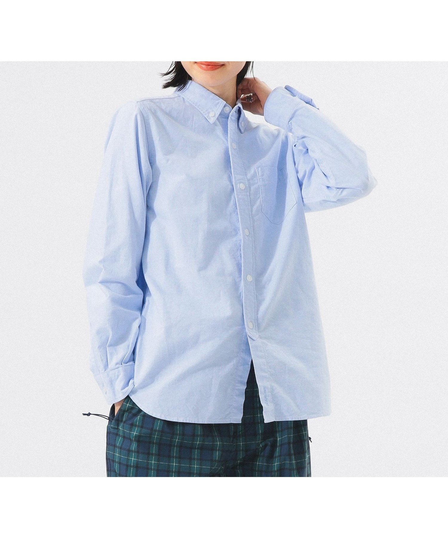 【ビームス ウイメン/BEAMS】のオックスフォード ボタンダウン シャツ インテリア・キッズ・メンズ・レディースファッション・服の通販 founy(ファニー) ファッション Fashion レディースファッション Fashion for Women トップス・カットソー Cut & Sew Tops シャツ・ブラウス・オフィスカジュアル Elegant Blouses & Button-Ups アイビー Ivy Pattern インナー Innerwear クラシック Classic, Timeless Style ジャケット Jacket, Outerwear スウェット / スエット Sweatshirt, Sweatwear スタンダード Standard, Basic ダウン Down, Puffer デニム Denim, Jeans Material バランス Balance, Style Balance ベーシック Basic, Essential ポケット Pocket, Pocket Detail SAX|ID: prp329100004786592 ipo3291000000034811088