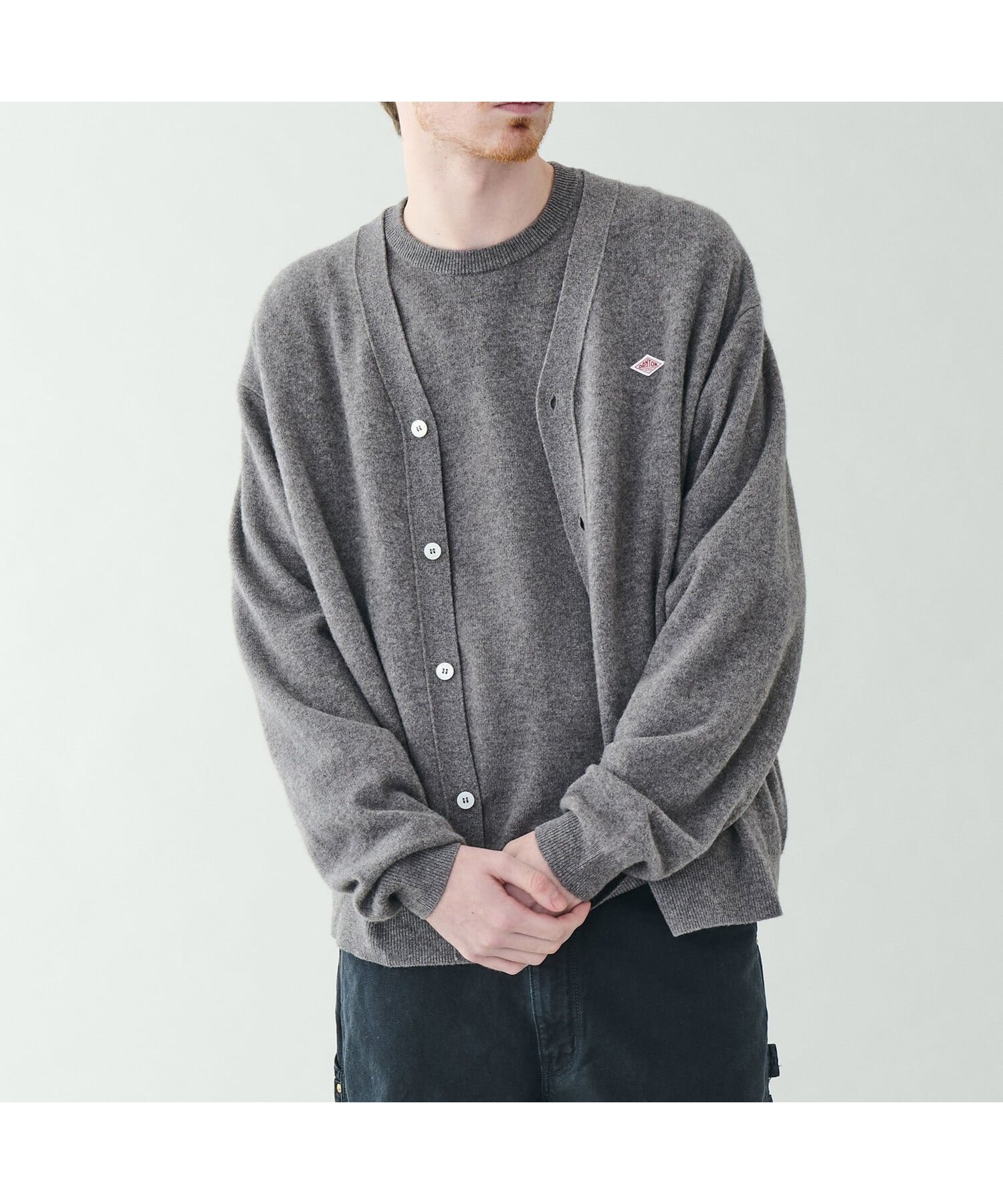 【ビショップ/Bshop / MEN】のラムウール Vネックニットカーディガン MEN インテリア・キッズ・メンズ・レディースファッション・服の通販 founy(ファニー) ファッション Fashion メンズファッション Fashion for Men アンサンブル Ensemble Set カーディガン Cardigan, Knitwear フランス France, French ブラウジング Blouson Silhouette, Cinched Waist ワーク Workwear, Utility Style DKGREY|ID: prp329100004786603 ipo3291000000034838036