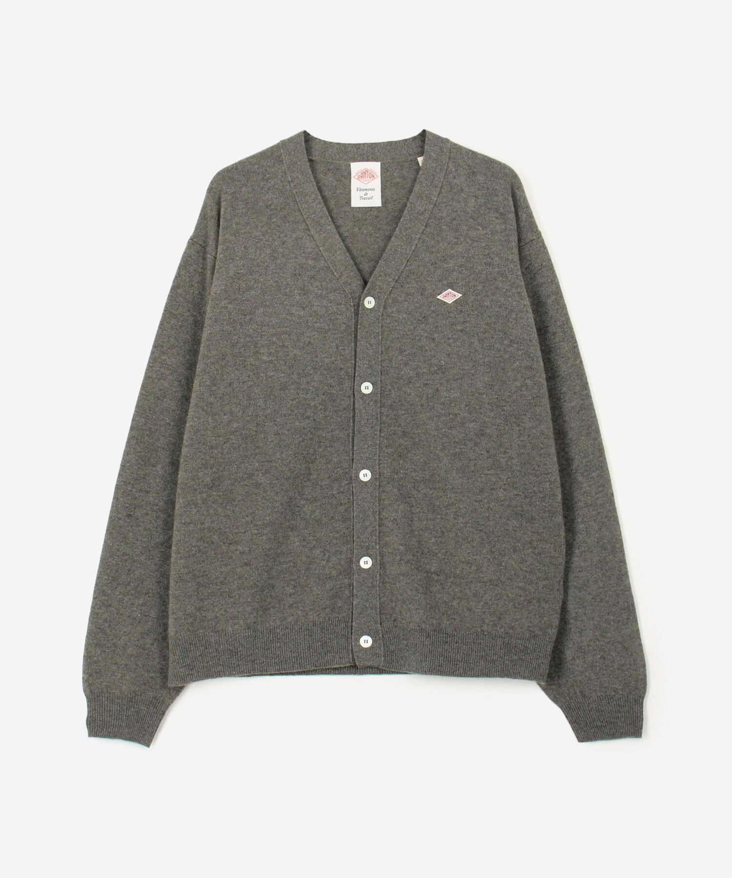 【ビショップ/Bshop / MEN】のラムウール Vネックニットカーディガン MEN インテリア・キッズ・メンズ・レディースファッション・服の通販 founy(ファニー) ファッション Fashion メンズファッション Fashion for Men アンサンブル Ensemble Set カーディガン Cardigan, Knitwear フランス France, French ブラウジング Blouson Silhouette, Cinched Waist ワーク Workwear, Utility Style GREIGE|ID: prp329100004786603 ipo3291000000034838043