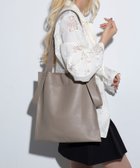 【セットアップセブン/SETUP7】のBEAURE/【25AW 限定カラー追加】カウレザートートバッグ A4 2way ショルダー BGE|ID: prp329100004786608 ipo3291000000034743483