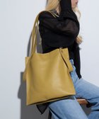 【セットアップセブン/SETUP7】のBEAURE/【25AW 限定カラー追加】カウレザートートバッグ A4 2way ショルダー YLW|ID: prp329100004786608 ipo3291000000034743490