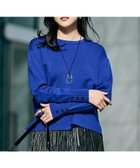 【アンタイトル/UNTITLED】の【アンサンブル可/洗える】ウールミラノリブニット ブルー|ID: prp329100004786612 ipo3291000000035121863