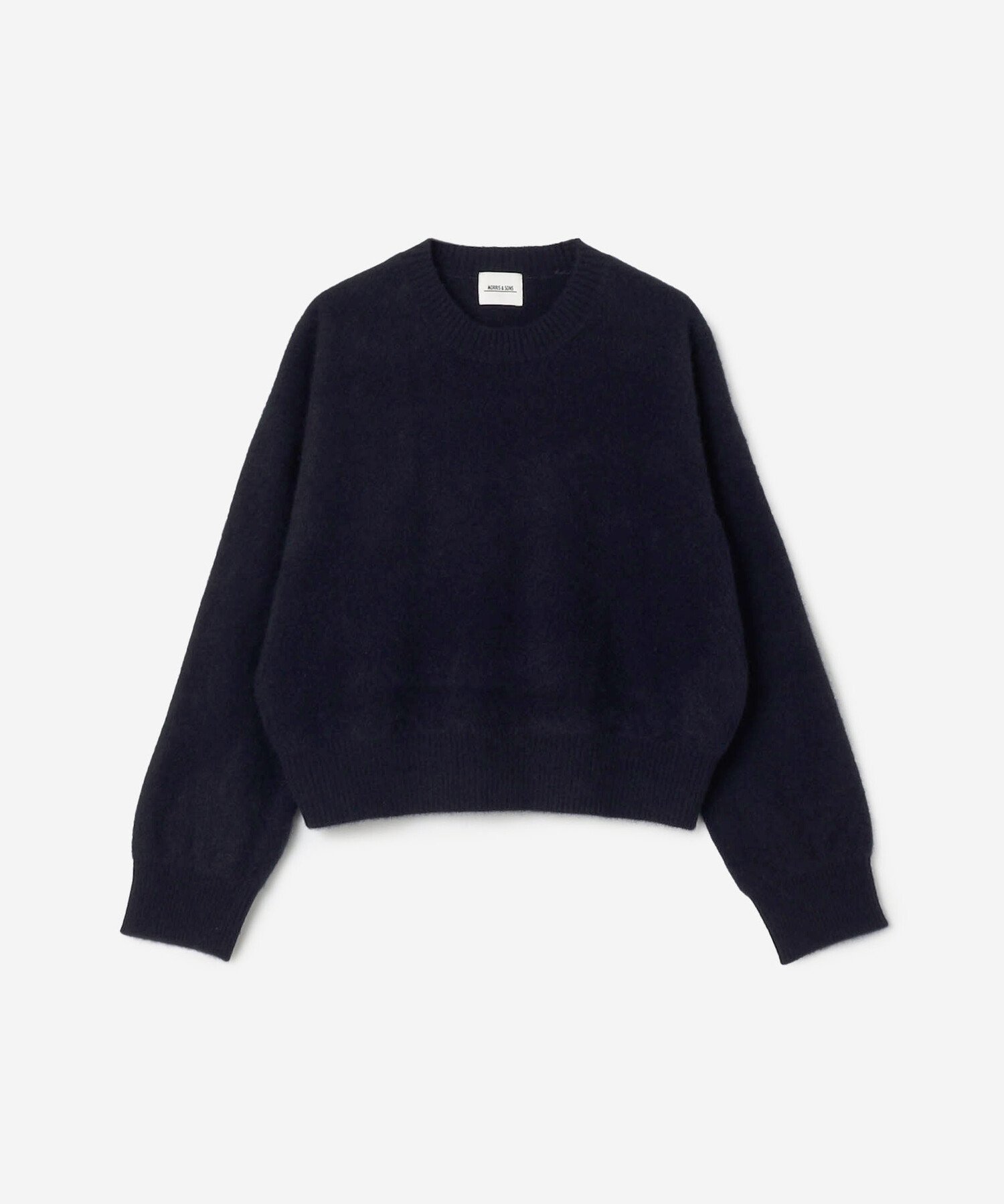 【ビショップ/Bshop】のカシミヤ クルーネックニット WOMEN インテリア・キッズ・メンズ・レディースファッション・服の通販 founy(ファニー) 　ファッション　Fashion　レディースファッション　Fashion for Women　トップス・カットソー　Cut & Sew Tops　ニット　Knit Tops & Sweaters　ショルダー　Shoulder, Shoulder Strap　テクスチャー　Texture, Textured Fabric　ドロップ　Drop Shoulder, Dropped Style　NAVY|ID: prp329100004786613 ipo3291000000035082257