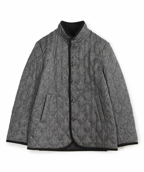 【メンズビギトーキョー/Men's Bigi / MEN】のクラシックツイードスタンドカラーブルゾン インテリア・キッズ・メンズ・レディースファッション・服の通販 founy(ファニー) 　ファッション　Fashion　メンズファッション　Fashion for Men　ヴィンテージ　Vintage Style　キルティング　Quilted, Quilting　クラシカル　Classical, Vintage-Inspired　クラシック　Classic, Timeless Style　軽量　Lightweight, Ultra Light　ジャケット　Jacket, Outerwear　スタンド　Stand Collar, Upright Stand　スーツ　Suit, Formalwear　チェック　Check, Plaid, Tartan　ツイード　Twill, Twill Weave　バランス　Balance, Style Balance　フィット　Fit, Slim Fit　ブルゾン　Blouson, Bomber Jacket　防寒　Cold Protection, Winter-Ready　モダン　Modern, Contemporary　エレガント 上品　Elegant　ビジネス 仕事 通勤　Business / Work / Commuting　グレー系|ID: prp329100004786619 ipo3291000000035139740