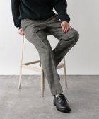 【グローバルワーク/GLOBAL WORK / MEN】のアーバンスラックス/+WARM/577340 グレー柄チェック10|ID: prp329100004786620 ipo3291000000035159368