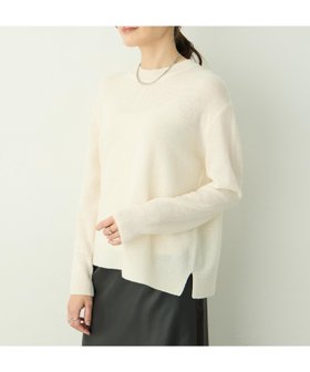 【エーシーデザインバイアルファキュービック/A/C DESIGN BY ALPHACUBIC】のウールカシミヤプルオーバー 人気、トレンドファッション・服の通販 founy(ファニー) ファッション Fashion レディースファッション Fashion for Women トップス・カットソー Cut & Sew Tops カジュアルプルオーバー・ニットトップス Pullovers & Knit Tops / Casual Pullovers エレガント 上品 Elegant A/W・秋冬 Autumn/Winter |ID:prp329100004786656