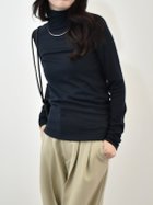 【エイチオーヴィー/H O V】のkiehtova/SHEER LONG TURTLE TOPS /シアー トップス 長袖 ハイネック navy|ID: prp329100004786664 ipo3291000000035016992