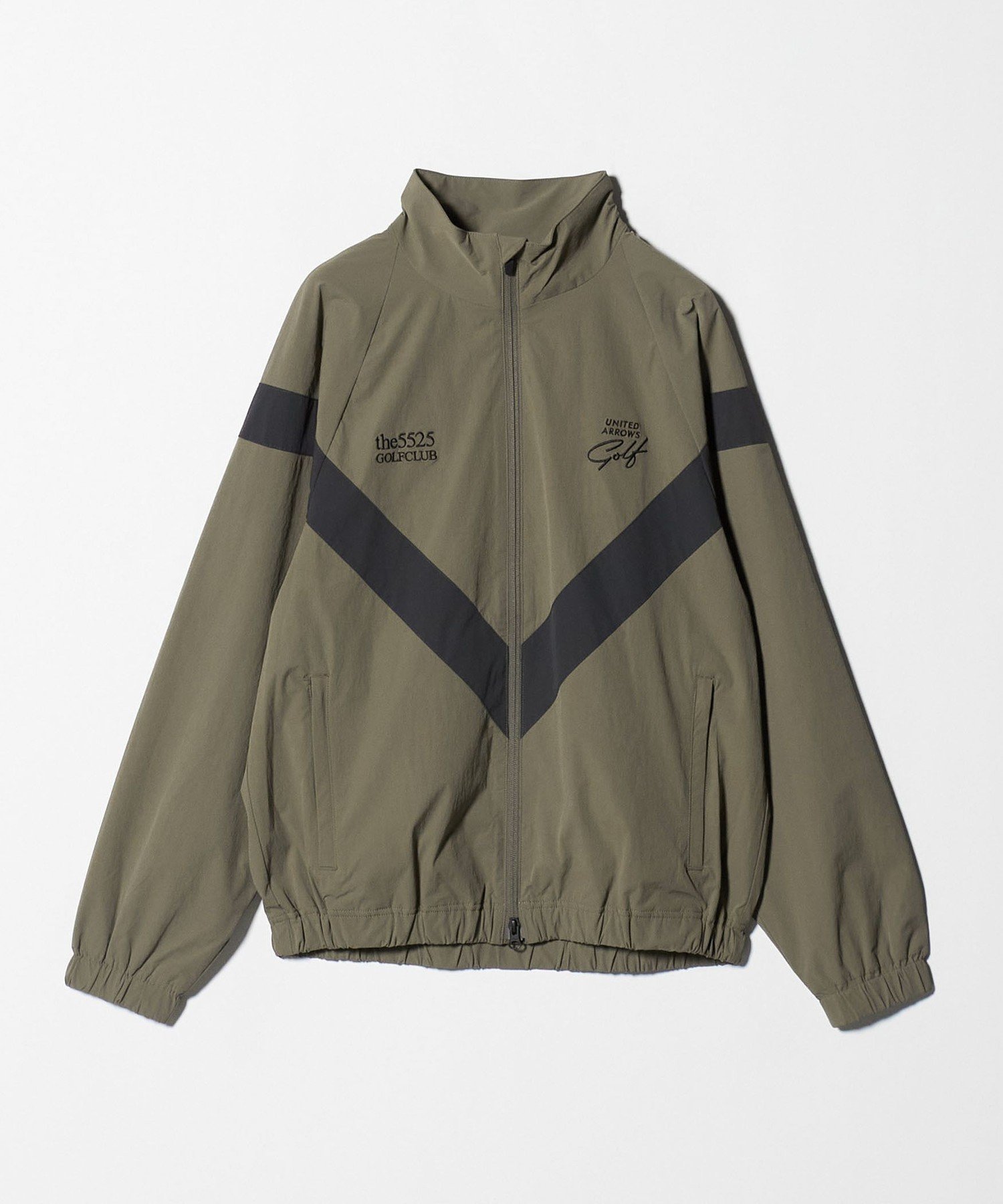 【ユナイテッドアローズ/UNITED ARROWS / MEN】の【別注】 5525 for UNITED ARROWS GOLF Vライン スタンドブルゾン インテリア・キッズ・メンズ・レディースファッション・服の通販 founy(ファニー) ファッション Fashion メンズファッション Fashion for Men コレクション Collection, Seasonal Line シリコン Silicone, Silicone Material シンプル Simple, Minimal スタンド Stand Collar, Upright Stand セットアップ Set-Up, Coordinated Outfit フロント Front, Front Design ブルゾン Blouson, Bomber Jacket 別注 Limited Edition, Custom Order A/W・秋冬 Autumn/Winter おすすめ Recommended / Our Picks ゴルフ Golf 2025年 2025 2025-2026秋冬・A/W Autumn/Winter 2025–26 AW25–26 OLIVE|ID: prp329100004786696 ipo3291000000035139775