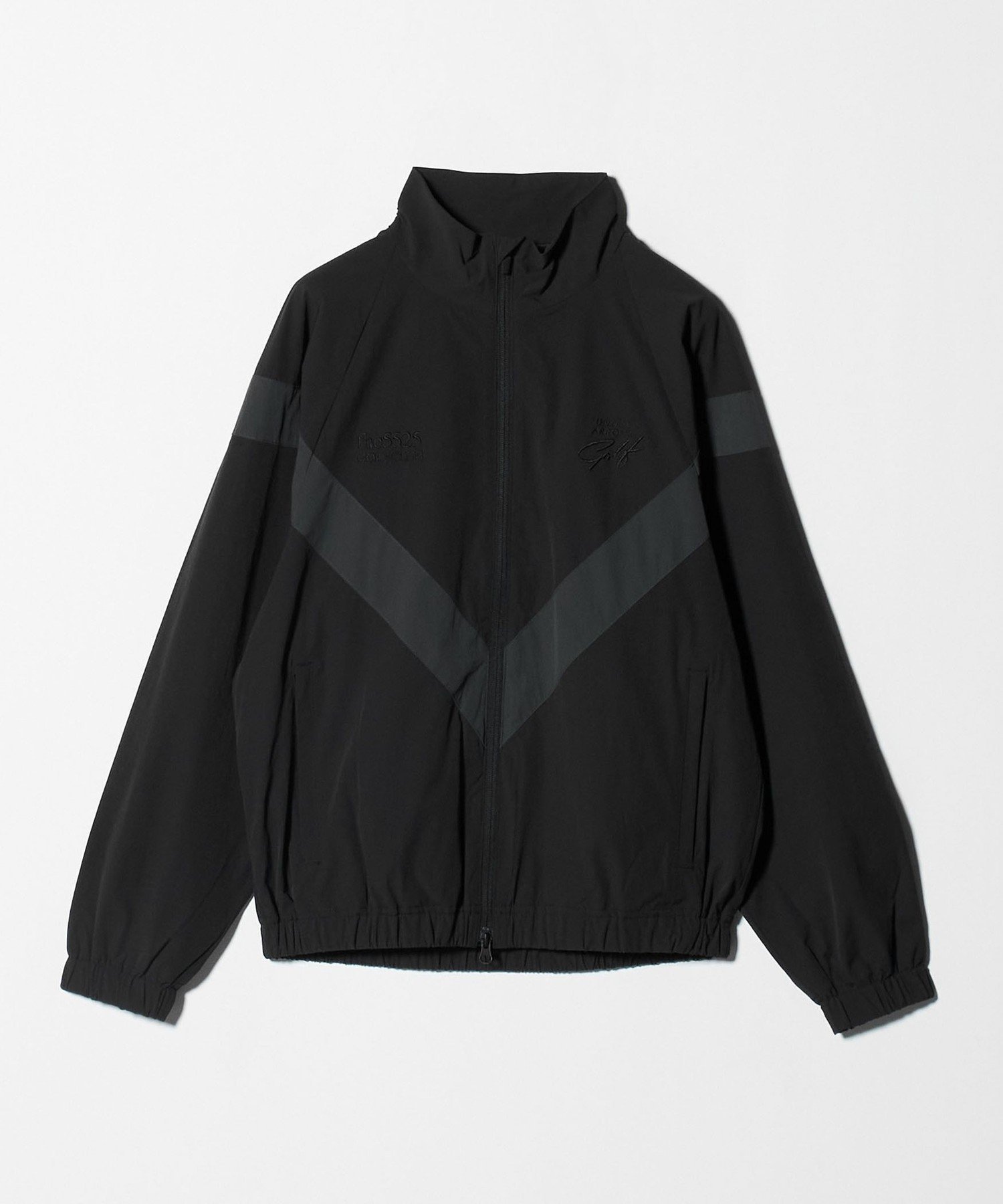 【ユナイテッドアローズ/UNITED ARROWS / MEN】の【別注】 5525 for UNITED ARROWS GOLF Vライン スタンドブルゾン インテリア・キッズ・メンズ・レディースファッション・服の通販 founy(ファニー) ファッション Fashion メンズファッション Fashion for Men コレクション Collection, Seasonal Line シリコン Silicone, Silicone Material シンプル Simple, Minimal スタンド Stand Collar, Upright Stand セットアップ Set-Up, Coordinated Outfit フロント Front, Front Design ブルゾン Blouson, Bomber Jacket 別注 Limited Edition, Custom Order A/W・秋冬 Autumn/Winter おすすめ Recommended / Our Picks ゴルフ Golf 2025年 2025 2025-2026秋冬・A/W Autumn/Winter 2025–26 AW25–26 BLACK|ID: prp329100004786696 ipo3291000000035139776