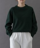 【アーバンリサーチ ドアーズ/URBAN RESEARCH DOORS】のFORK SPOON リサイクルコットン裏毛クルーネックスウェット DARKGREEN|ID: prp329100004786703 ipo3291000000034743826