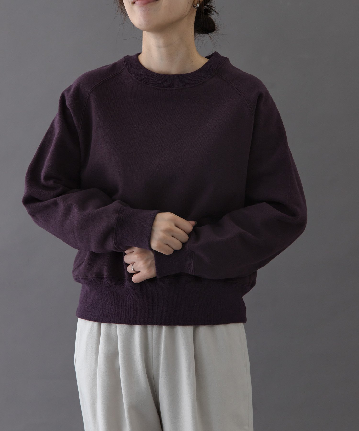 【アーバンリサーチ ドアーズ/URBAN RESEARCH DOORS】のFORK SPOON リサイクルコットン裏毛クルーネックスウェット インテリア・キッズ・メンズ・レディースファッション・服の通販 founy(ファニー) ファッション Fashion レディースファッション Fashion for Women トップス・カットソー Cut & Sew Tops レディースパーカー・カジュアルフーディー Casual Hoodies & Sweatshirts スウェット・クルーネックトップス Sweatshirts & Crewnecks / Relaxed Fit Sweat Tops ヴィンテージ Vintage Style コンパクト Compact, Small Size シンプル Simple, Minimal スウェット / スエット Sweatshirt, Sweatwear スタンダード Standard, Basic 定番 Standard, Basic Item パープル Purple, Violet ベーシック Basic, Essential ワイド Wide, Wide Fit A/W・秋冬 Autumn/Winter 冬 Winter / This Winter 2025年 2025 2025-2026秋冬・A/W Autumn/Winter 2025–26 AW25–26 DARKPURPLE|ID: prp329100004786703 ipo3291000000034743827