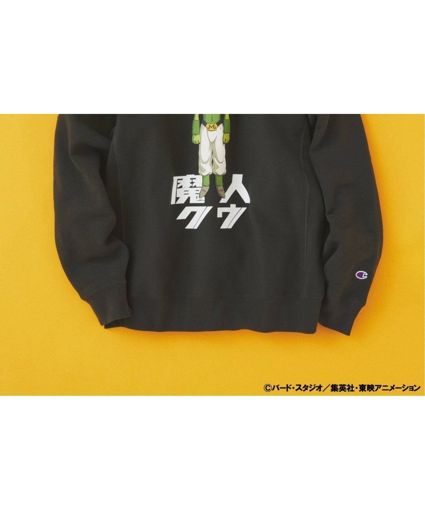 【ジャーナルスタンダード/JOURNAL STANDARD / MEN】の『ドラゴンボールDAIMA』CHAMPION / チャンピオン for JS プリントスウェット インテリア・キッズ・メンズ・レディースファッション・服の通販 founy(ファニー) 　ファッション　Fashion　メンズファッション　Fashion for Men　キャラクター　Character, Licensed Characters　コレクション　Collection, Seasonal Line　スタンダード　Standard, Basic　スペシャル　Special, Limited Edition　スポーツ　Sports, Activewear　ニューヨーク　New York, NYC Style　別注　Limited Edition, Custom Order　リラックス　Relax, Relaxed Fit　ブラック C|ID: prp329100004786704 ipo3291000000034743837