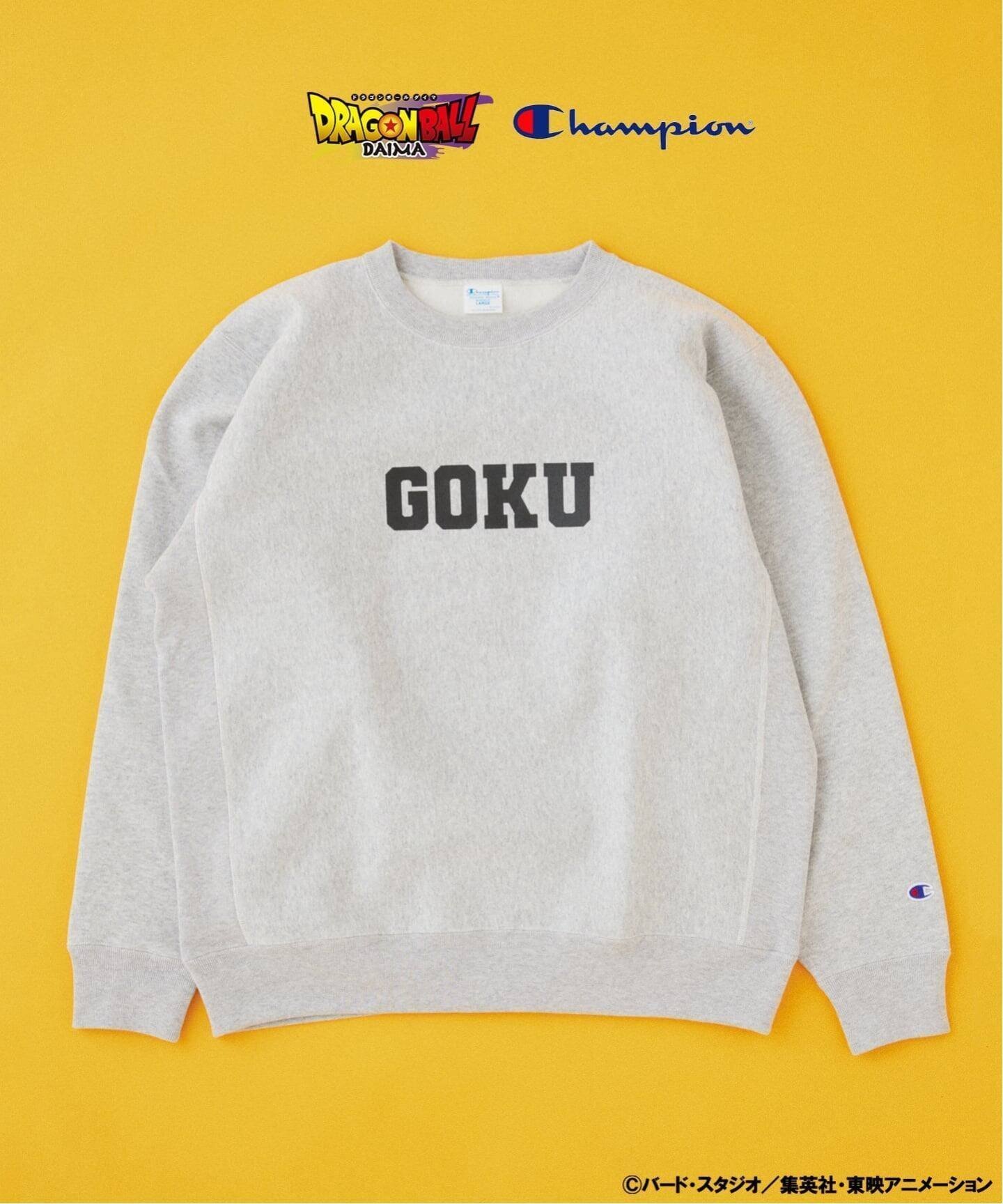 【ジャーナルスタンダード/JOURNAL STANDARD / MEN】の『ドラゴンボールDAIMA』CHAMPION / チャンピオン for JS プリントスウェット インテリア・キッズ・メンズ・レディースファッション・服の通販 founy(ファニー) 　ファッション　Fashion　メンズファッション　Fashion for Men　キャラクター　Character, Licensed Characters　コレクション　Collection, Seasonal Line　スタンダード　Standard, Basic　スペシャル　Special, Limited Edition　スポーツ　Sports, Activewear　ニューヨーク　New York, NYC Style　別注　Limited Edition, Custom Order　リラックス　Relax, Relaxed Fit　グレー|ID: prp329100004786704 ipo3291000000034743838