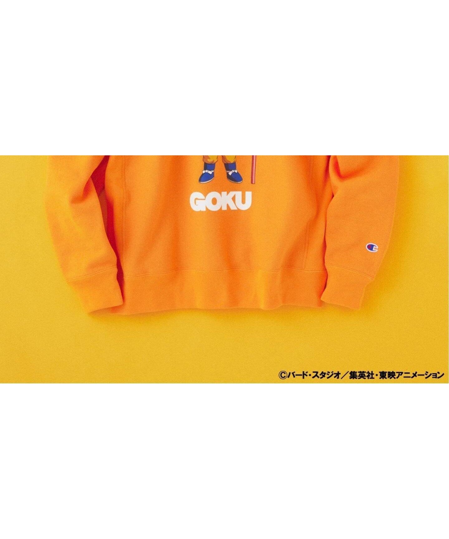 【ジャーナルスタンダード/JOURNAL STANDARD / MEN】の『ドラゴンボールDAIMA』CHAMPION / チャンピオン for JS プリントスウェット インテリア・キッズ・メンズ・レディースファッション・服の通販 founy(ファニー) 　ファッション　Fashion　メンズファッション　Fashion for Men　キャラクター　Character, Licensed Characters　コレクション　Collection, Seasonal Line　スタンダード　Standard, Basic　スペシャル　Special, Limited Edition　スポーツ　Sports, Activewear　ニューヨーク　New York, NYC Style　別注　Limited Edition, Custom Order　リラックス　Relax, Relaxed Fit　オレンジ|ID: prp329100004786704 ipo3291000000034743841