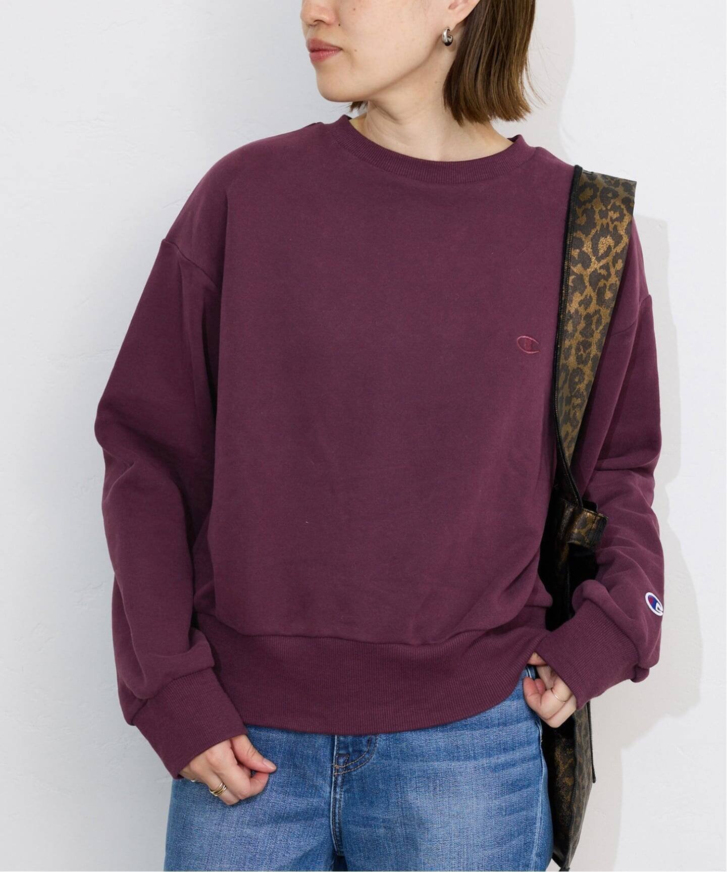 【スローブ イエナ/SLOBE IENA】のChampion/チャンピオン SLOBE別注 クルーネックスウェット インテリア・キッズ・メンズ・レディースファッション・服の通販 founy(ファニー) ファッション Fashion レディースファッション Fashion for Women トップス・カットソー Cut & Sew Tops レディースパーカー・カジュアルフーディー Casual Hoodies & Sweatshirts スウェット・クルーネックトップス Sweatshirts & Crewnecks / Relaxed Fit Sweat Tops インナー Innerwear コンパクト Compact, Small Size スポーツ Sports, Activewear スマート Smart, Elegant ニューヨーク New York, NYC Style ボトム Bottoms, Lower Wear 別注 Limited Edition, Custom Order ボルドー|ID: prp329100004786706 ipo3291000000034916568