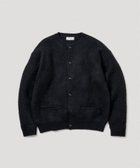 【アダムエロペ /ADAM ET ROPE' / MEN】のモヘアミックス オーバーサイズ クルーネックカーディガン 人気、トレンドファッション・服の通販 founy(ファニー) ファッション Fashion メンズファッション Fashion for Men インナー Innerwear カーディガン Cardigan, Knitwear ジャカード／ジャガード Jacquard, Woven Pattern ダウン Down, Puffer ダブル Double, Double-Breasted ブルゾン Blouson, Bomber Jacket ポケット Pocket, Pocket Detail ミックス Mix, Mixed Style リラックス Relax, Relaxed Fit 冬 Winter / This Winter A/W・秋冬 Autumn/Winter おすすめ Recommended / Our Picks エレガント 上品 Elegant 2025年 2025 2025-2026秋冬・A/W Autumn/Winter 2025–26 AW25–26 thumbnail ブラック(01)|ID: prp329100004786711 ipo3291000000034743862