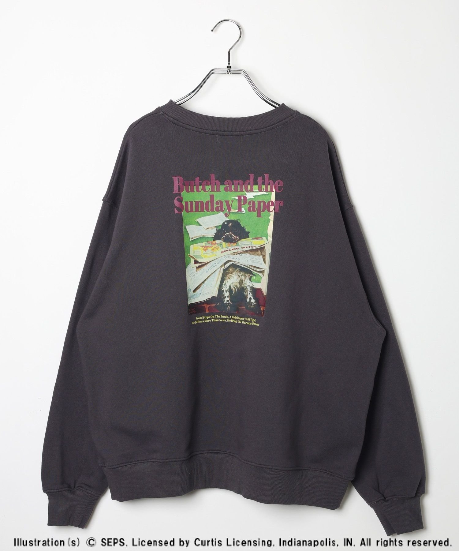 【レプシィム ローリーズファーム/LEPSIM LOWRYS FARM】の【The Saturday Evening Post】アソートスウェット 人気、トレンドファッション・服の通販 founy(ファニー) ファッション Fashion レディースファッション Fashion for Women トップス・カットソー Cut & Sew Tops レディースパーカー・カジュアルフーディー Casual Hoodies & Sweatshirts スウェット・クルーネックトップス Sweatshirts & Crewnecks / Relaxed Fit Sweat Tops おすすめ Recommended / Our Picks グラフィック Graphic, Graphic Design スウェット / スエット Sweatshirt, Sweatwear デニム Denim, Jeans Material フロント Front, Front Design プリント Print, Printed Pattern 人気 Popular, Best Seller 犬 Dog 雑誌 Magazine, Fashion Magazine other-1|ID: prp329100004786713 ipo3291000000034929696