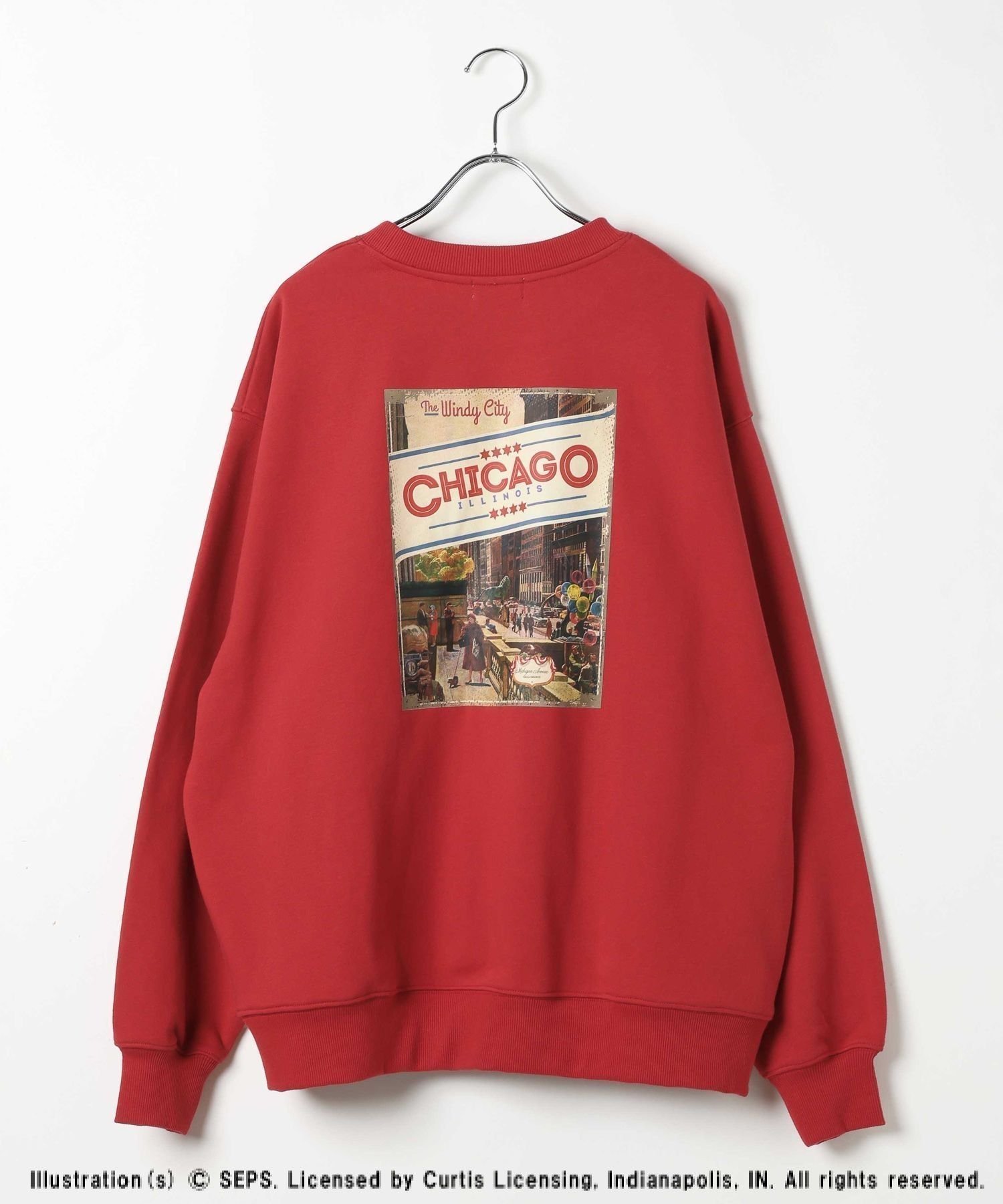 【レプシィム ローリーズファーム/LEPSIM LOWRYS FARM】の【The Saturday Evening Post】アソートスウェット インテリア・キッズ・メンズ・レディースファッション・服の通販 founy(ファニー) ファッション Fashion レディースファッション Fashion for Women トップス・カットソー Cut & Sew Tops レディースパーカー・カジュアルフーディー Casual Hoodies & Sweatshirts スウェット・クルーネックトップス Sweatshirts & Crewnecks / Relaxed Fit Sweat Tops おすすめ Recommended / Our Picks グラフィック Graphic, Graphic Design スウェット / スエット Sweatshirt, Sweatwear デニム Denim, Jeans Material フロント Front, Front Design プリント Print, Printed Pattern 人気 Popular, Best Seller 犬 Dog 雑誌 Magazine, Fashion Magazine レッド35|ID: prp329100004786713 ipo3291000000034929703