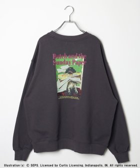 【レプシィム ローリーズファーム/LEPSIM LOWRYS FARM】の【The Saturday Evening Post】アソートスウェット 人気、トレンドファッション・服の通販 founy(ファニー) ファッション Fashion レディースファッション Fashion for Women トップス・カットソー Cut & Sew Tops レディースパーカー・カジュアルフーディー Casual Hoodies & Sweatshirts スウェット・クルーネックトップス Sweatshirts & Crewnecks / Relaxed Fit Sweat Tops おすすめ Recommended / Our Picks グラフィック Graphic, Graphic Design スウェット / スエット Sweatshirt, Sweatwear デニム Denim, Jeans Material フロント Front, Front Design プリント Print, Printed Pattern 人気 Popular, Best Seller 犬 Dog 雑誌 Magazine, Fashion Magazine |ID:prp329100004786713