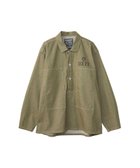 【ヒステリックグラマー/HYSTERIC GLAMOUR / MEN】のHYSTERIC 0321 デニムプルオーバーシャツ 人気、トレンドファッション・服の通販 founy(ファニー) ファッション Fashion メンズファッション Fashion for Men トップス・カットソー Cut & Sew Tops メンズシャツ Shirts フロント Front, Front Design プリント Print, Printed Pattern ポケット Pocket, Pocket Detail ミリタリー Military, Army Style メタル Metal, Metal Parts モチーフ Motif, Design Theme ヴィンテージ Vintage Style thumbnail グリーン|ID: prp329100004786715 ipo3291000000034743880