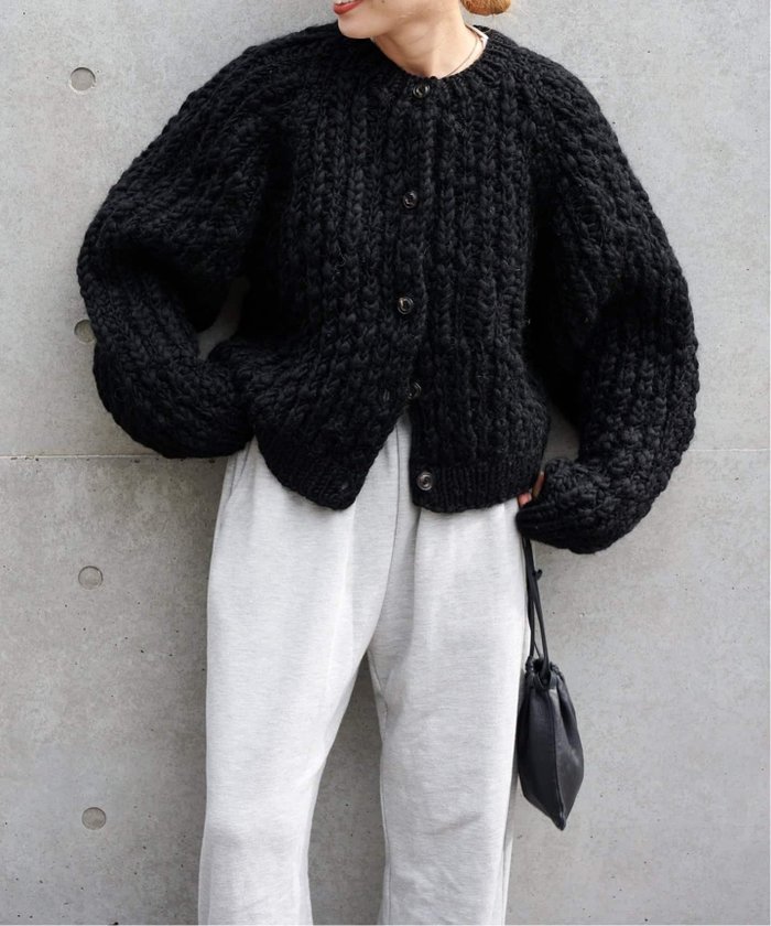 【アウトドアプロダクツ ユージュアルシングス/OUTDOOR PRODUCTS Usual Things】のネパールウールハンドニットカーディガン インテリア・キッズ・メンズ・レディースファッション・服の通販 founy(ファニー) https://founy.com/ ファッション Fashion レディースファッション Fashion for Women トップス・カットソー Cut & Sew Tops ニット Knit Tops & Sweaters カーディガン・羽織り Layered Style Cardigans カーディガン Cardigan, Knitwear シンプル Simple, Minimal デニム Denim, Jeans Material エレガント 上品 Elegant 手編み Hand-Knitted, Handmade Knit A/W・秋冬 Autumn/Winter |ID: prp329100004786727 ipo3291000000034820582
