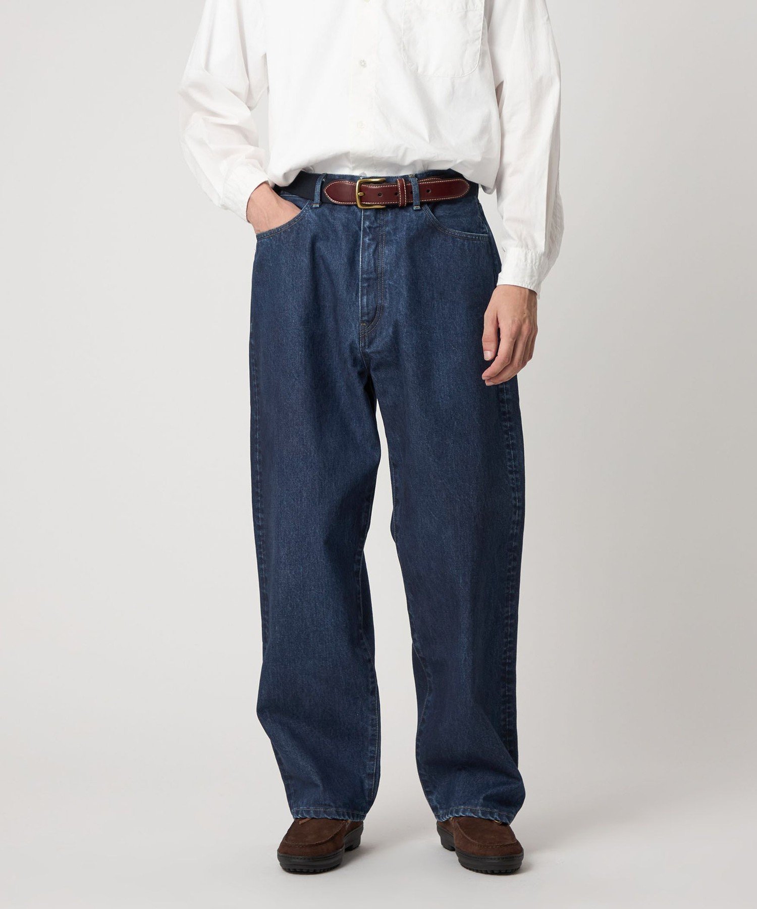 【ビューティ&ユース ユナイテッドアローズ/BEAUTY&YOUTH / UNITED ARROWS / MEN】のSteven Alan 13.5oz デニム 5ポケット バギー テーパード パンツ インテリア・キッズ・メンズ・レディースファッション・服の通販 founy(ファニー) ファッション Fashion メンズファッション Fashion for Men ボトムス Bottoms テーパード Tapered, Tapered Pants デニム Denim, Jeans Material トレンド Trend, Trending Now フォルム Silhouette, Form ポケット Pocket, Pocket Detail ROYAL|ID: prp329100004786734 ipo3291000000034743939