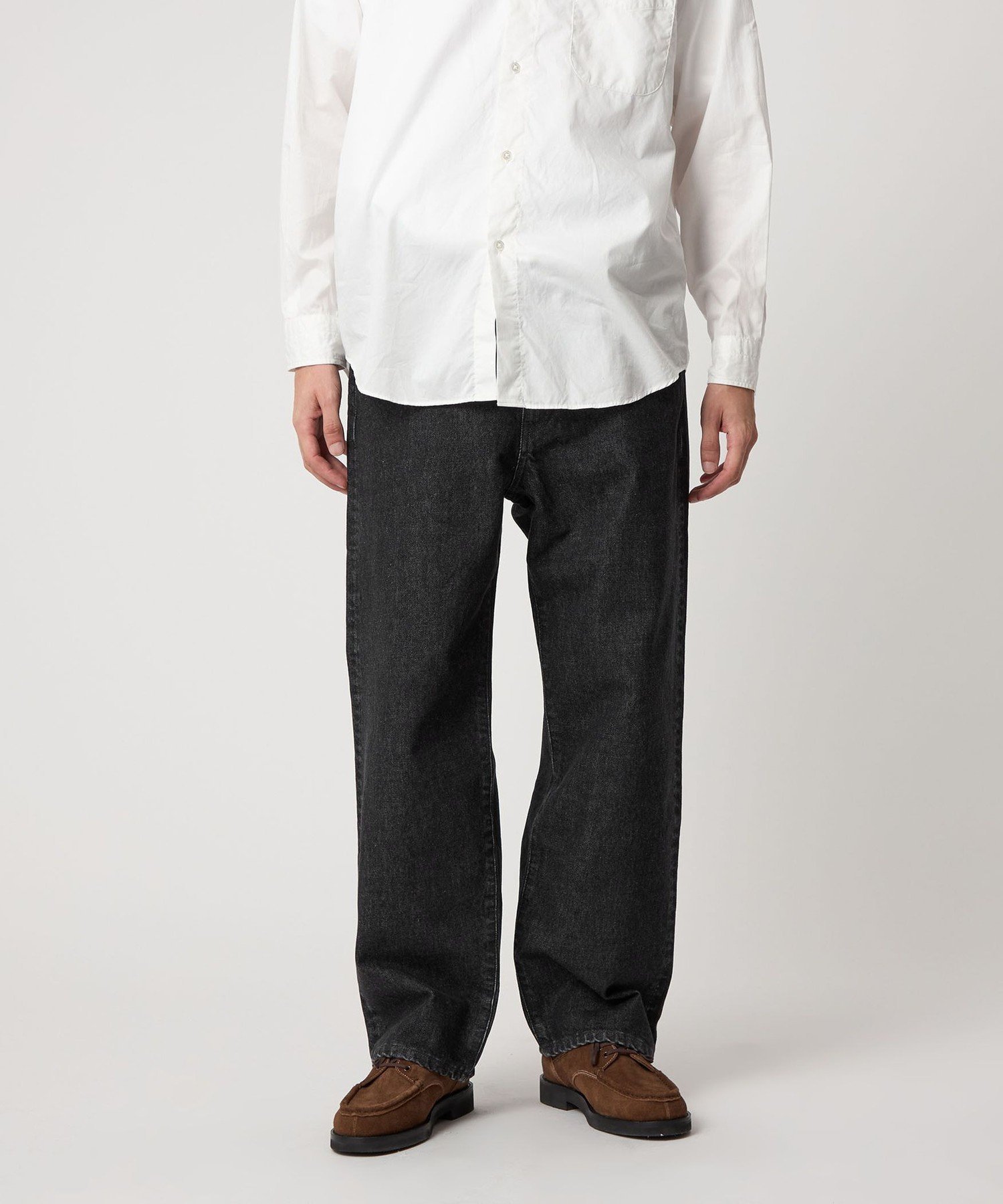 【ビューティ&ユース ユナイテッドアローズ/BEAUTY&YOUTH / UNITED ARROWS / MEN】のSteven Alan 13.5oz デニム 5ポケット バギー テーパード パンツ インテリア・キッズ・メンズ・レディースファッション・服の通販 founy(ファニー) ファッション Fashion メンズファッション Fashion for Men ボトムス Bottoms テーパード Tapered, Tapered Pants デニム Denim, Jeans Material トレンド Trend, Trending Now フォルム Silhouette, Form ポケット Pocket, Pocket Detail DK.GRAY|ID: prp329100004786734 ipo3291000000034743941